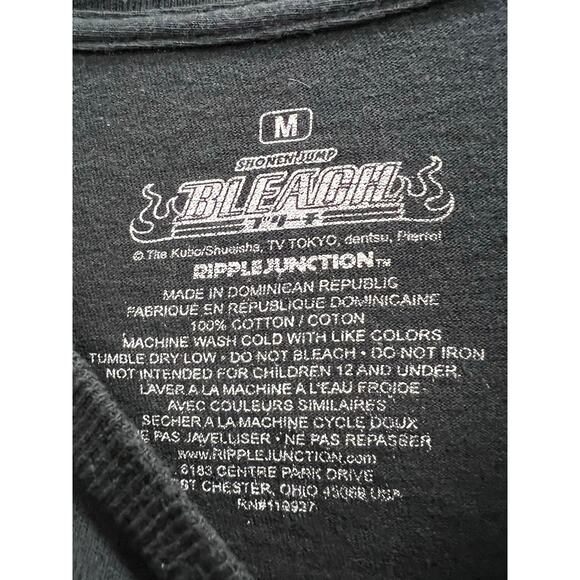 Vhtf 00’s Bleach Ichigo Kurosaki Shinigami Acting Hallow T-shirt Men Sz M VTG J - Picture 4 of 4